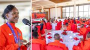 ‘Pull Up Your Socks’ - Faith Kipyegon Challenges Male Athletes, Reveals Kenyan Delicacy That Powered Emmanuel Wanyonyi to Gold
