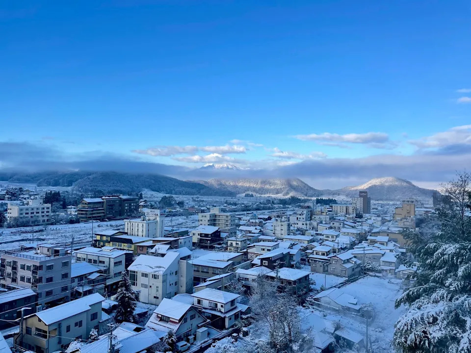 Yamanouchi is the gateway to the Shiga Kogen ski region (Annabel Grossman / The Independent)
