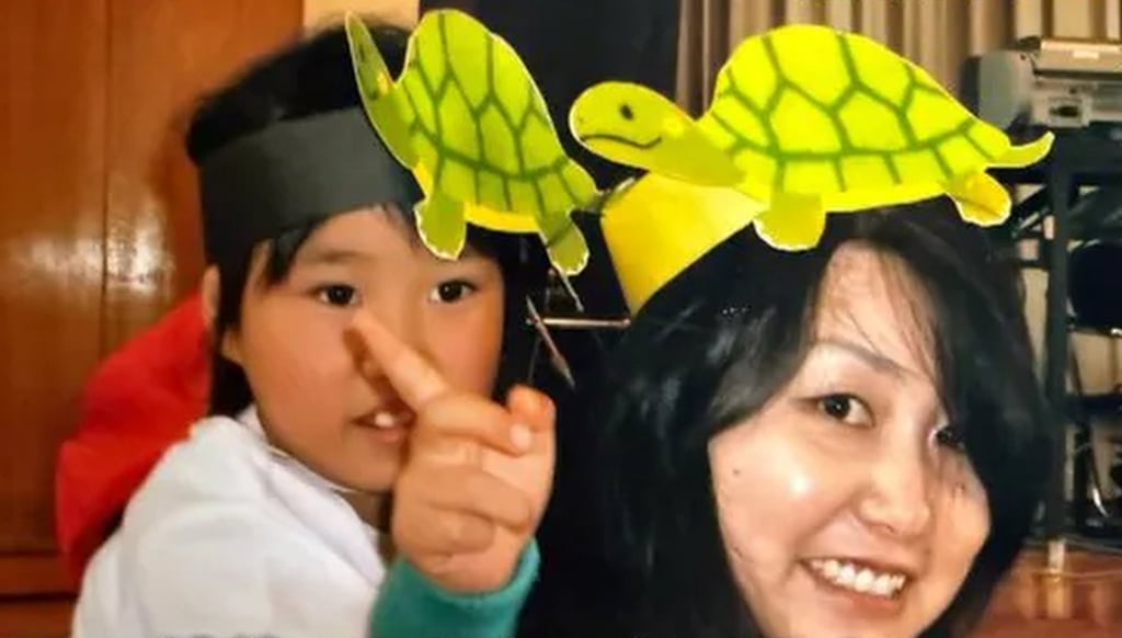 Natsuse with her mother Chiyumi. The youngster was among 2,500 people reported missing in the wake of the disaster. Photo: fnn.jp