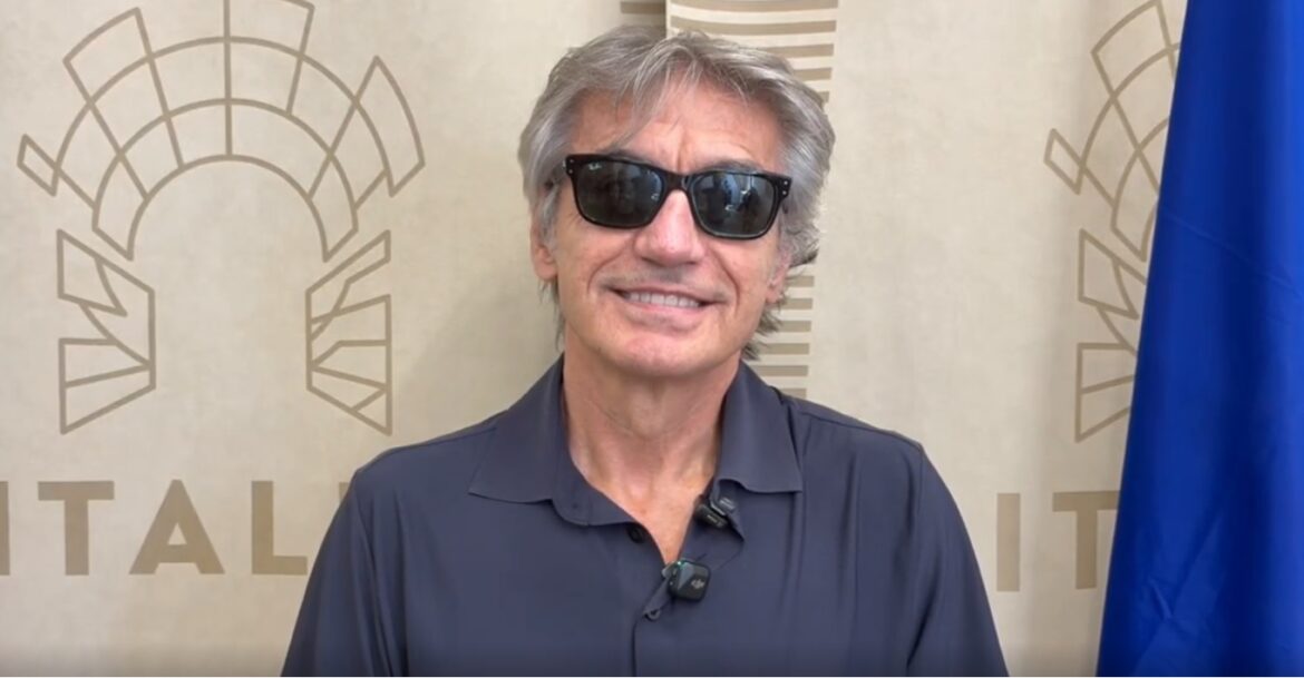 The Italian Pavilion offers a special kind of art. "The Italian Pavilion offers a special kind of art."