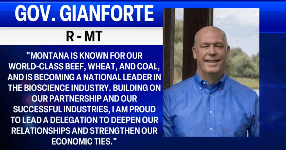 Governor Gianforte leading trade mission to South Korea and Japan | Montana News Governor Gianforte leading trade mission to South Korea and Japan | Montana News