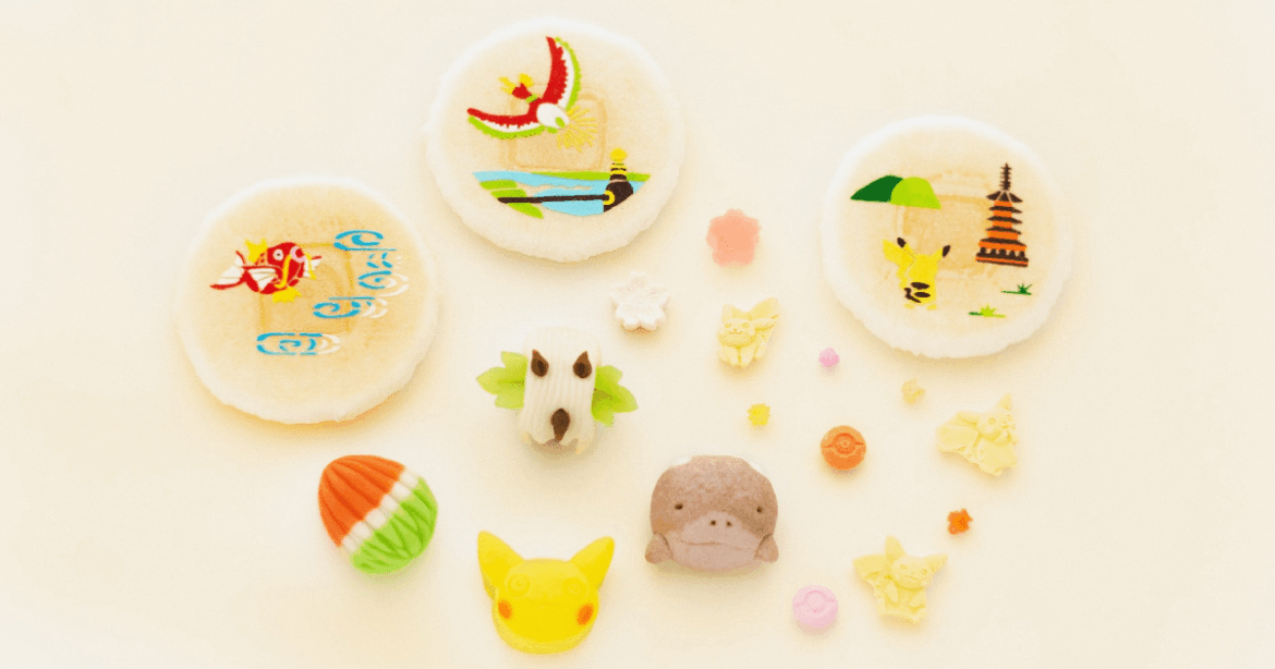 Kyoto sweets featuring Pokemon from Shichijo Ganshundo! In stores from October 25, online from October 20. Kyoto sweets featuring Pokemon from Shichijo Ganshundo! In stores from October 25, online from October 20.