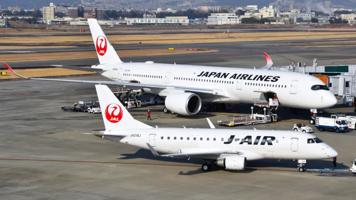 Japan Airlines A350 and J-Air, Japan Regional Airlines