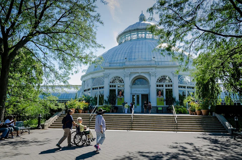 The Enid A. Haupt Conservatory is a greenhouse in the New York Botanical Garden in Bronx, New York, the living museum, educational institution