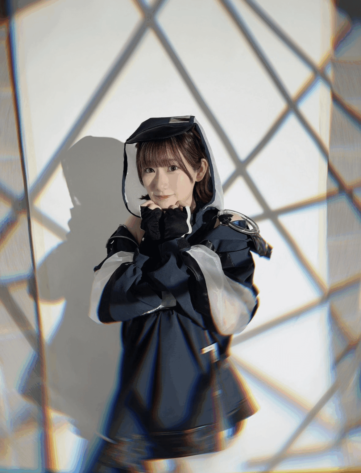 Okasaki Miho from the Shiny Colors 7th Tour Merch/Pamphlet Shoot🖤