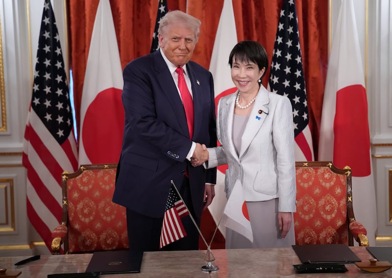 Trump, Takaichi