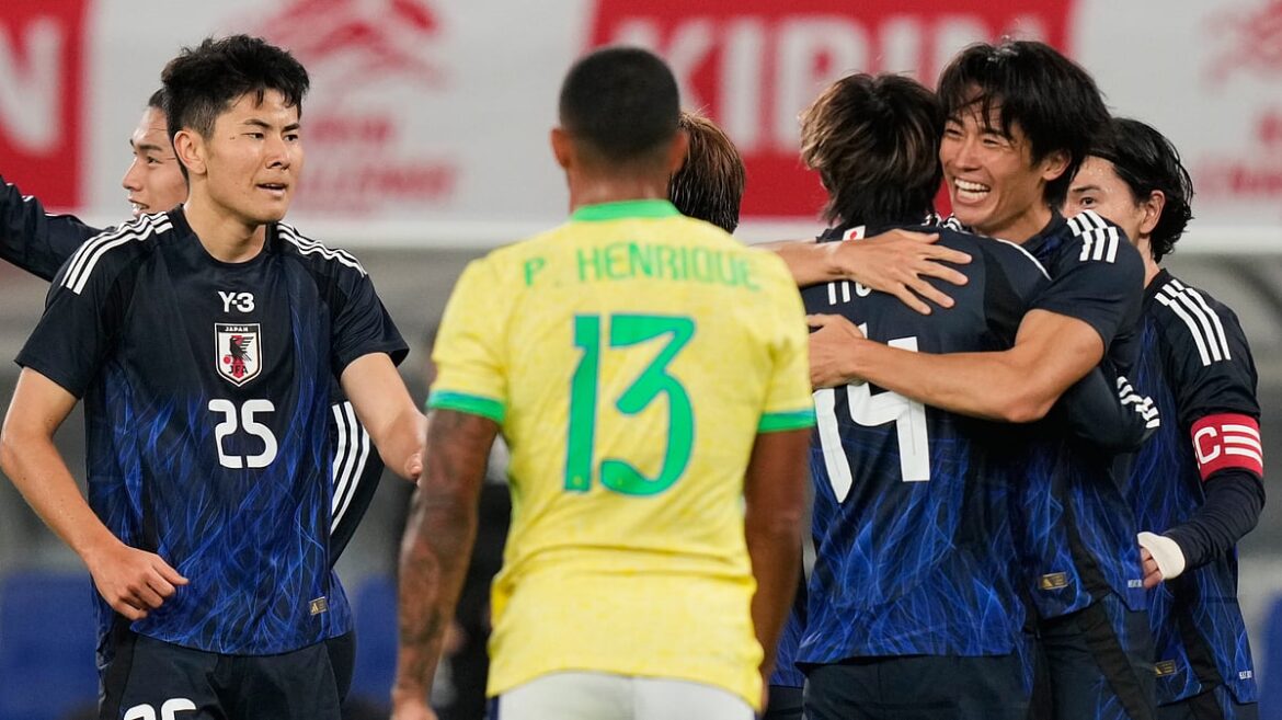 Japan Vs Brazil LIVE Score, International Friendly 2025: BRA Collapse As Ueda's Header Puts JPN Ahead 3-2