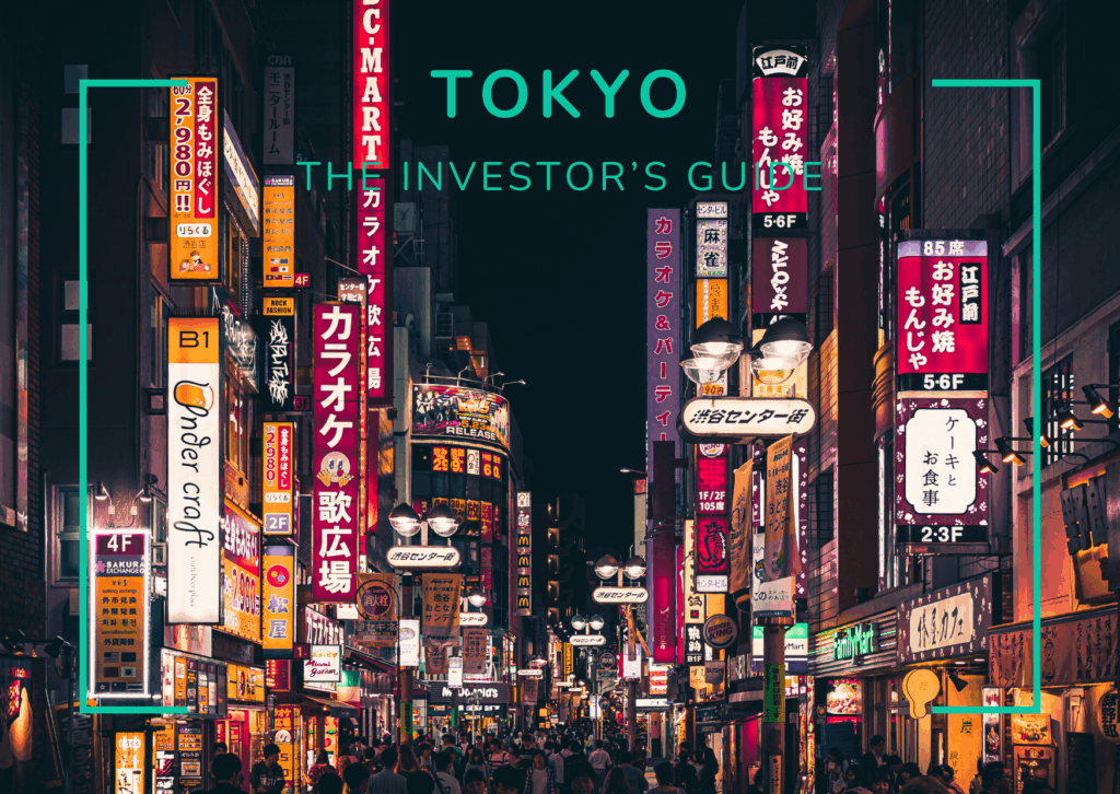Nighttime Tokyo in the GCV Investors Guide template