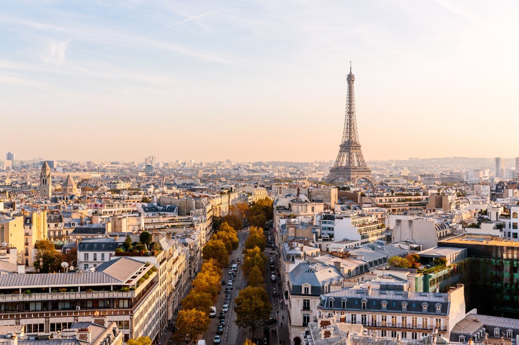 Paris slipped down to third spot. Image: Getty