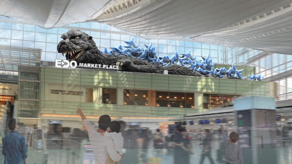 Tokyo’s Biggest Airport Is Getting Its Own Big-Ass Godzilla Tokyo's Biggest Airport Is Getting Its Own Big-Ass Godzilla