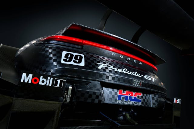 Honda Racing Prelude GT500 Prototype rear closeup