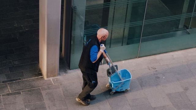Japan janitor