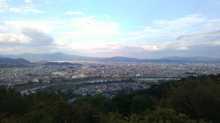 View over Kyoto, Japan