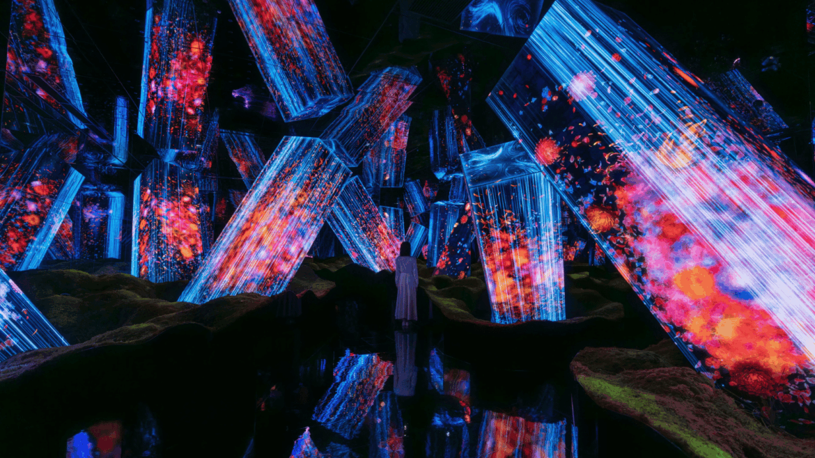 WATCH: teamLab Unveils Immersive Art Museum in Kyoto Megaliths