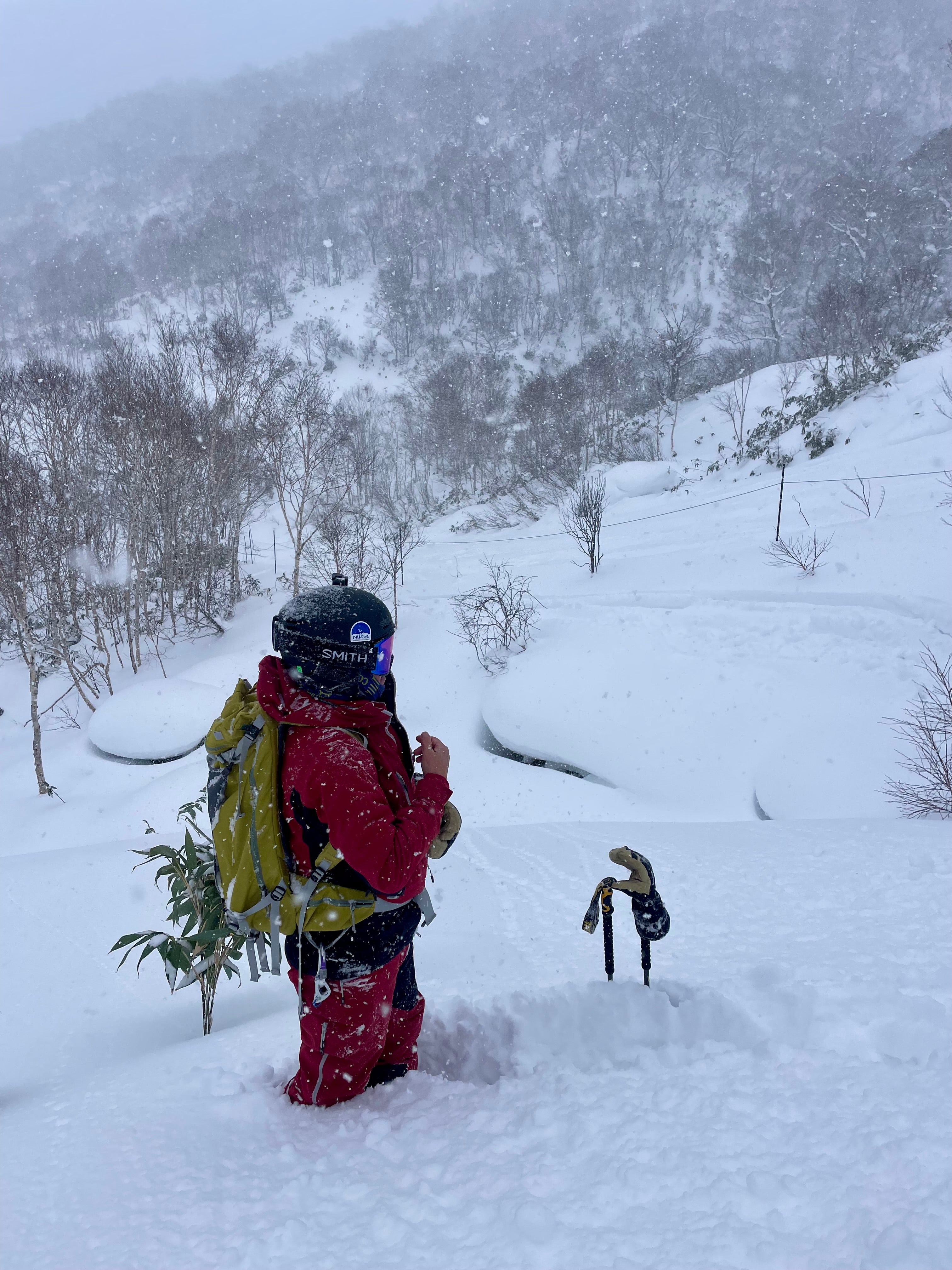 The backcountry skiing in Niseko is legendary