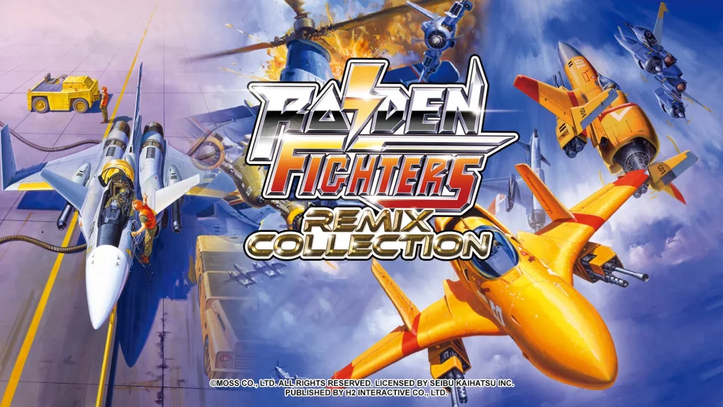 Japanese shoot ’em up trilogy Raiden Fighters revived as the Raiden Fighters Remix Collection, coming to consoles – Digitally Downloaded The key art for the Raiden Fighters Remix Collection.