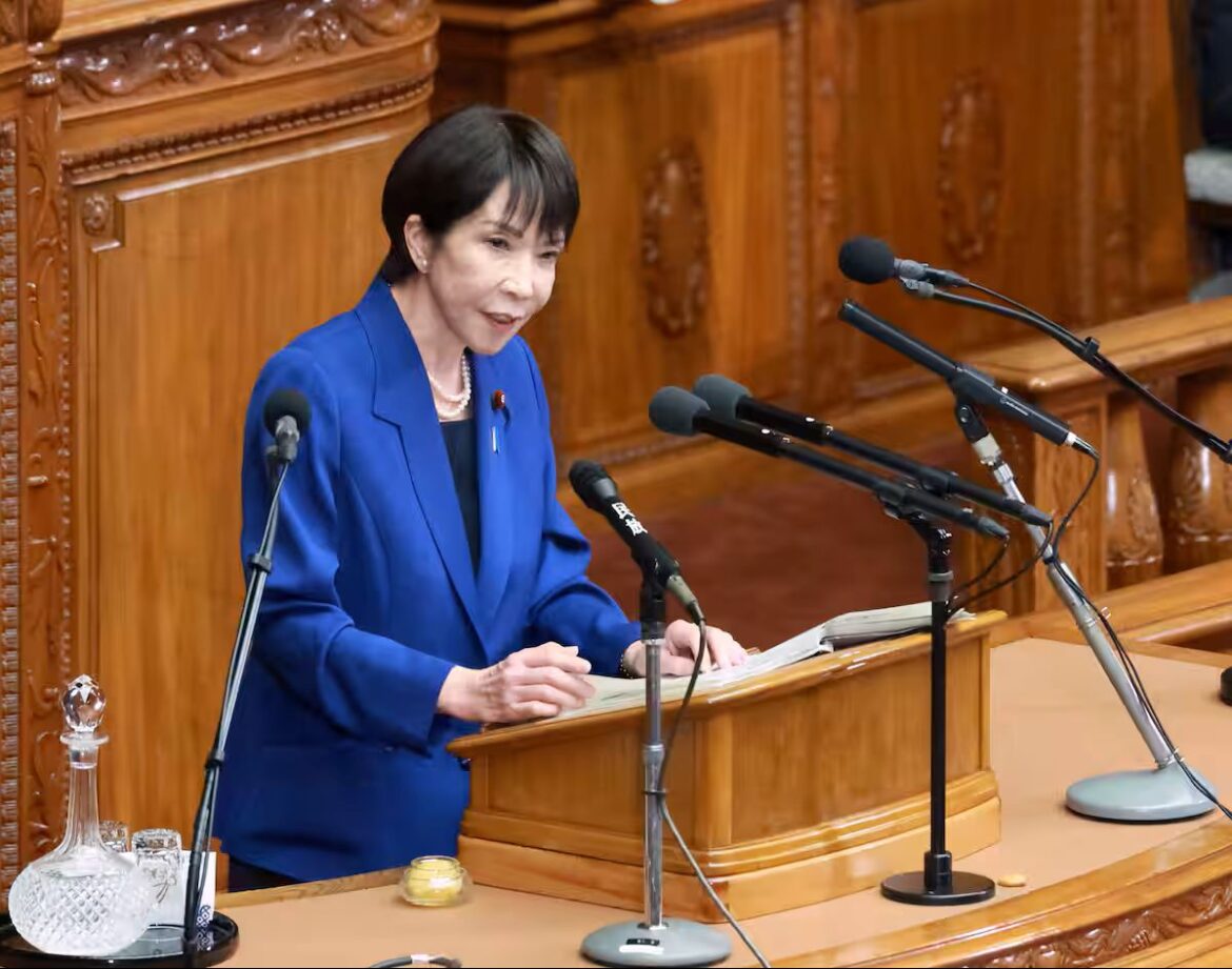 Takaichi Clear on Priority: Strengthen Defense Capabilities Sanae Takaichi First Policy Speech