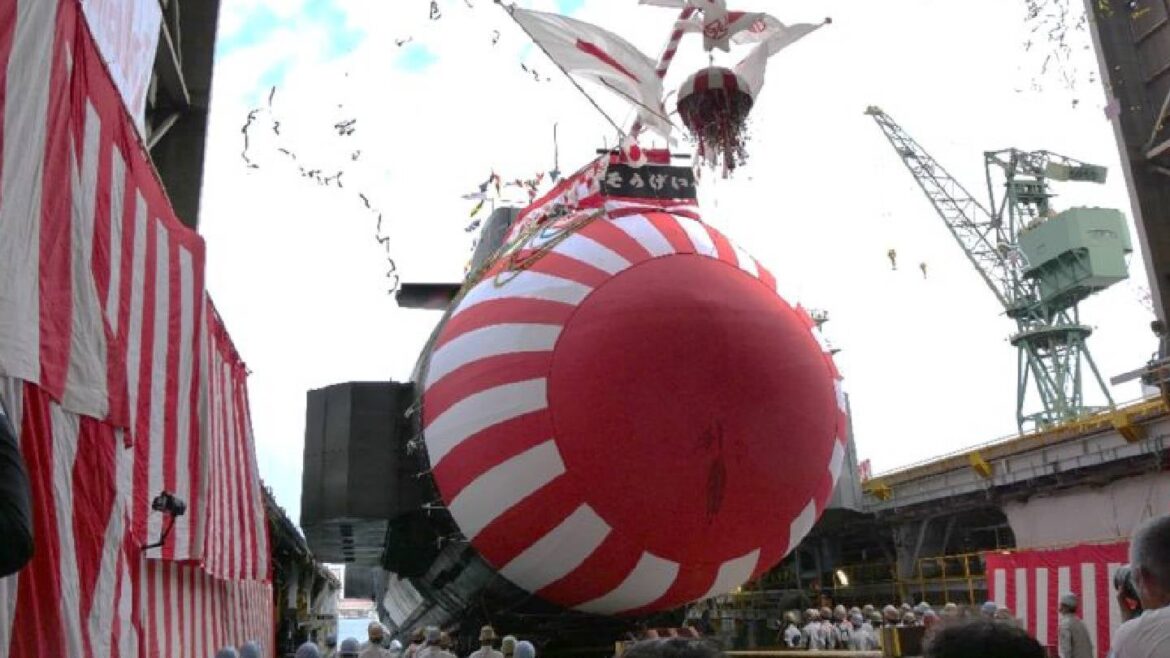 Kawasaki launches sixth Taigei-class submarine in Japan