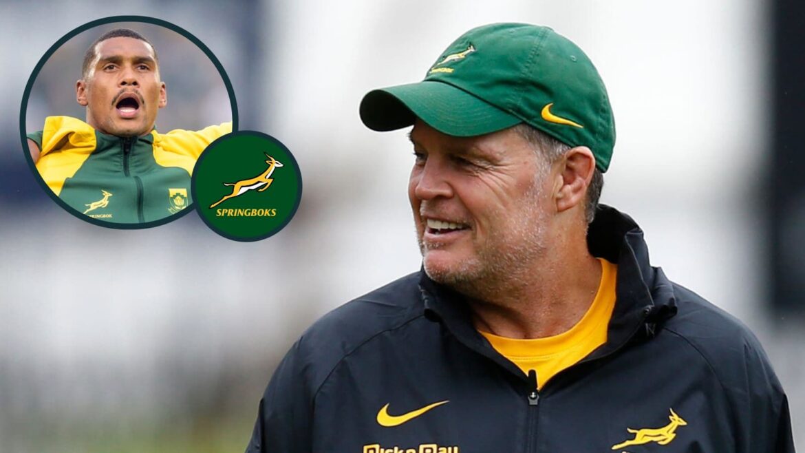 When Rassie Erasmus will name his team to face Japan When Rassie Erasmus will name his team to face Japan