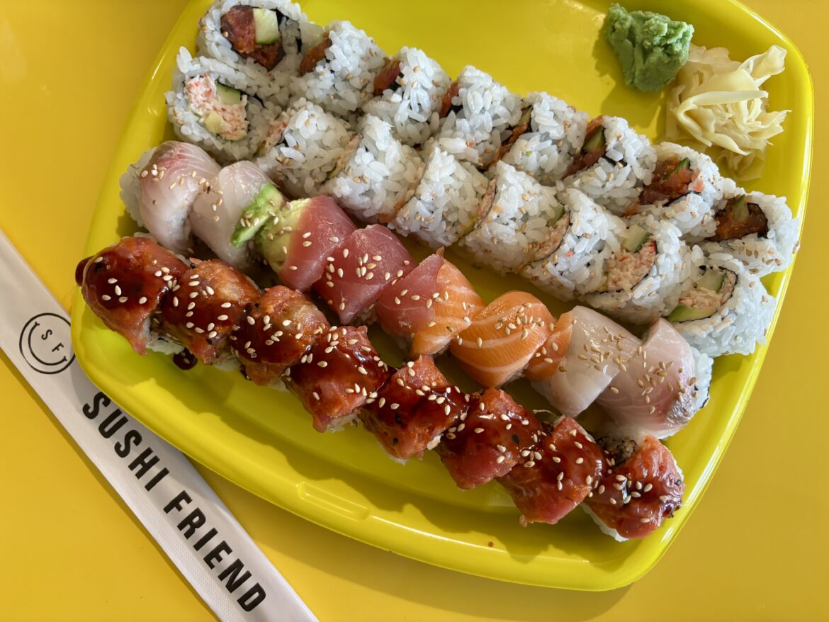 The 12 best sushi restaurants in Phoenix, Arizona Sushi platter from Sushi Friend in Phoenix.