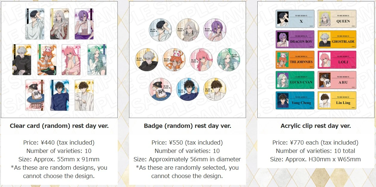 TO BE HERO X pop up shop in Marui 1