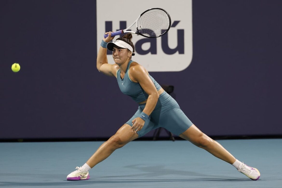Bianca Andreescu ahead of the WTA Canadian Open.
