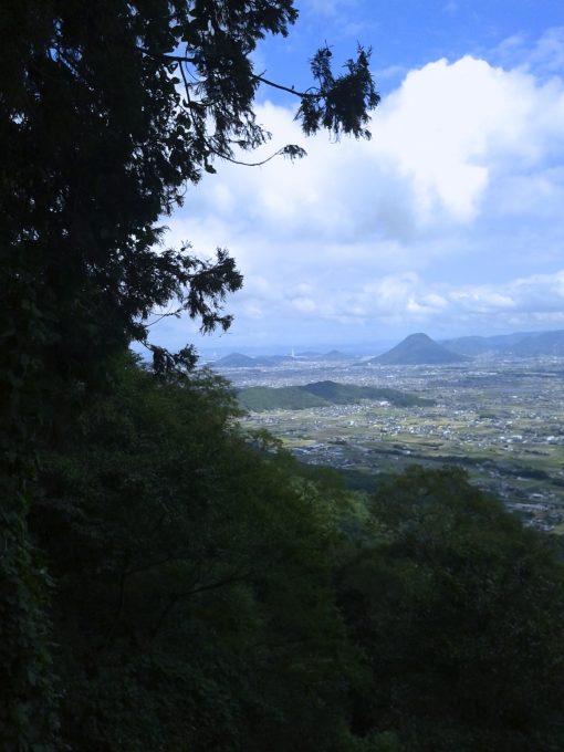 View from above Kotohira