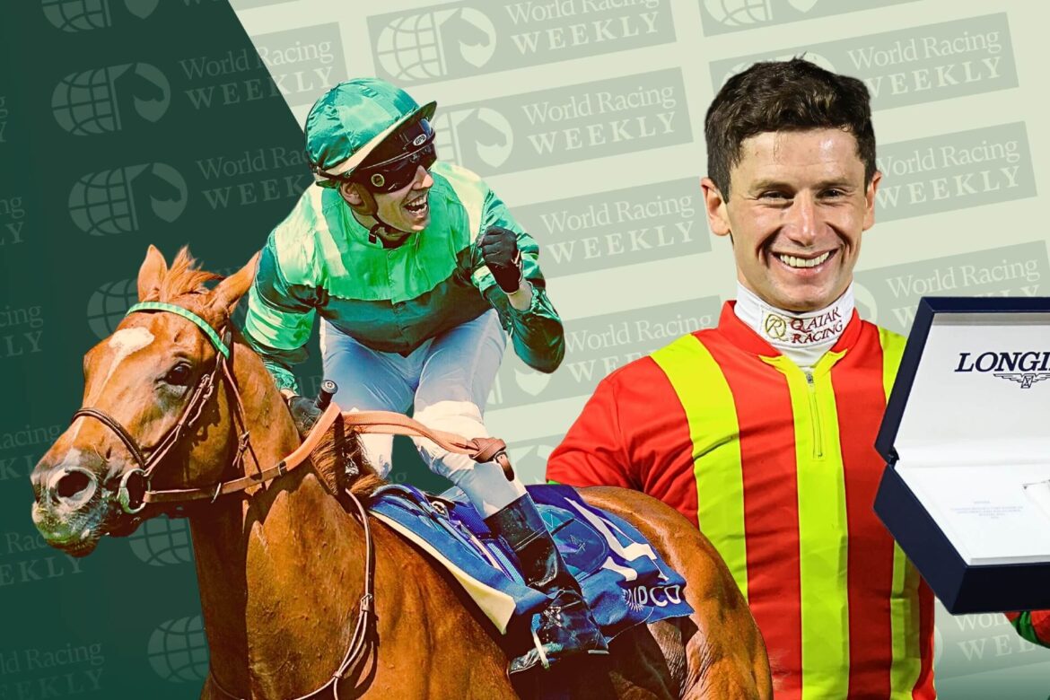 Jockeys Cristian Demuro and Oisin Murphy