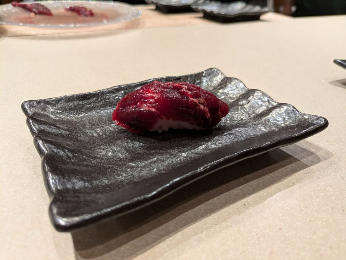 Whale meat