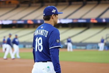 Dodgers Japanese trio of Ohtani, Sabasaki and Yamamoto looking to make World Series history