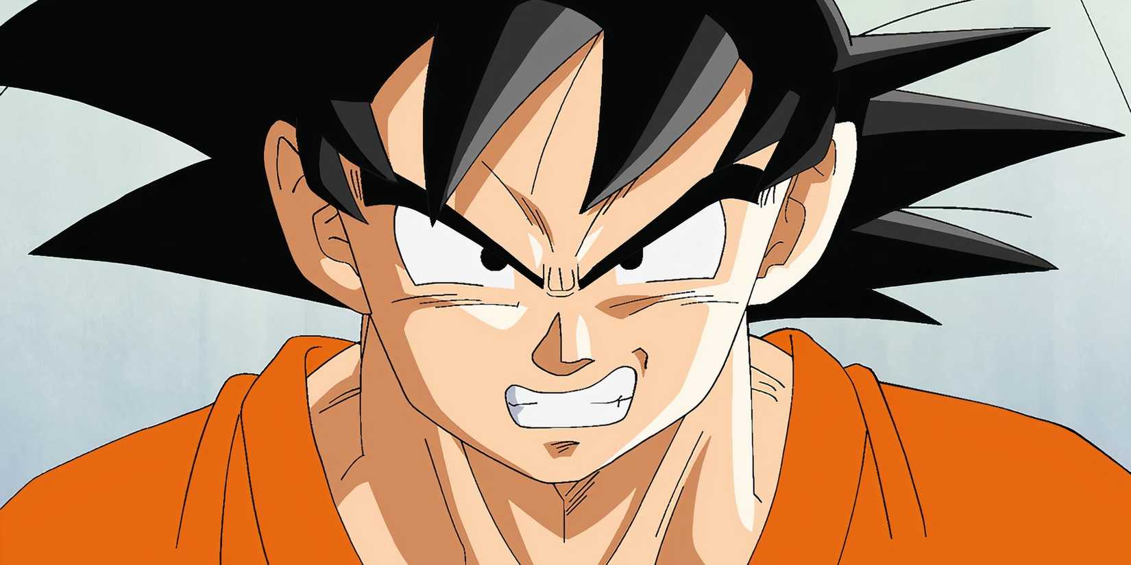 Angry Goku from Dragon Ball
