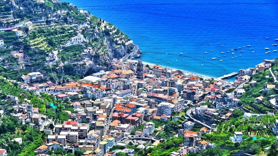 Minori in Province of Salerno, Italy