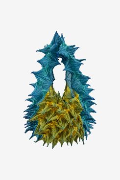 Fuguku Aurelie Blue Macaw Midi Bag