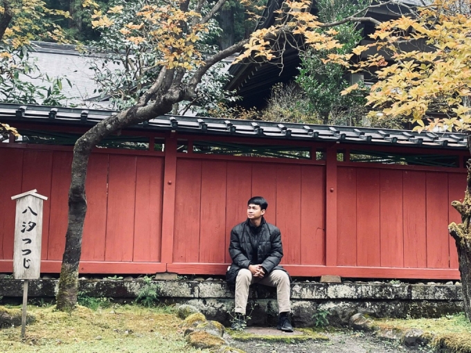 Quoc Vinh during a business trip to Japan in 2022. Photo courtesy of Quoc Vinh