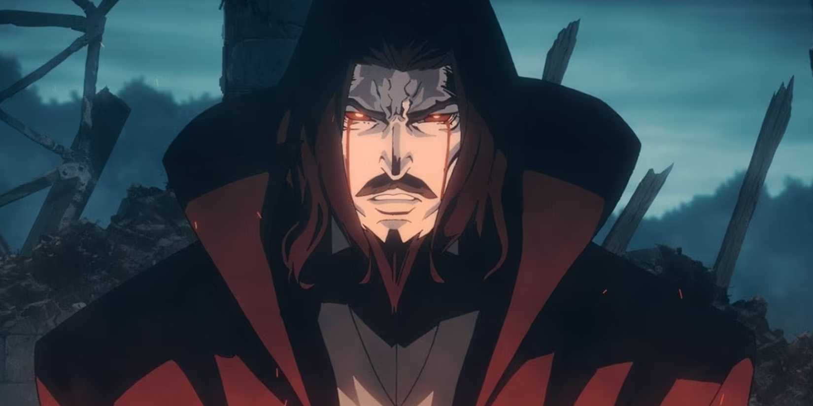 Dracula in the Netflix Castlevania series
