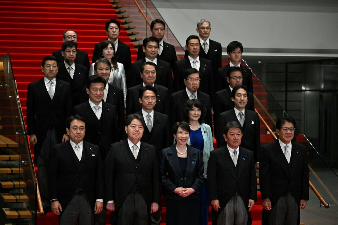 Japan’s first female PM appoints just two women to her cabinet The Independent
