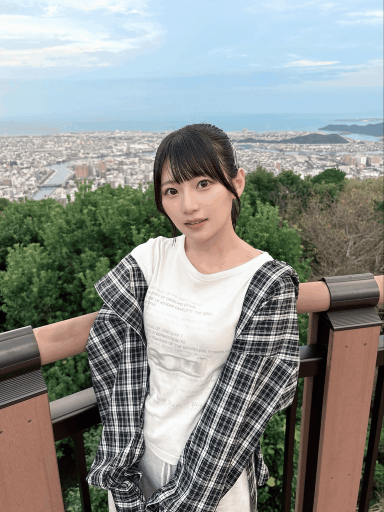 Aoki Hina in Tokushima