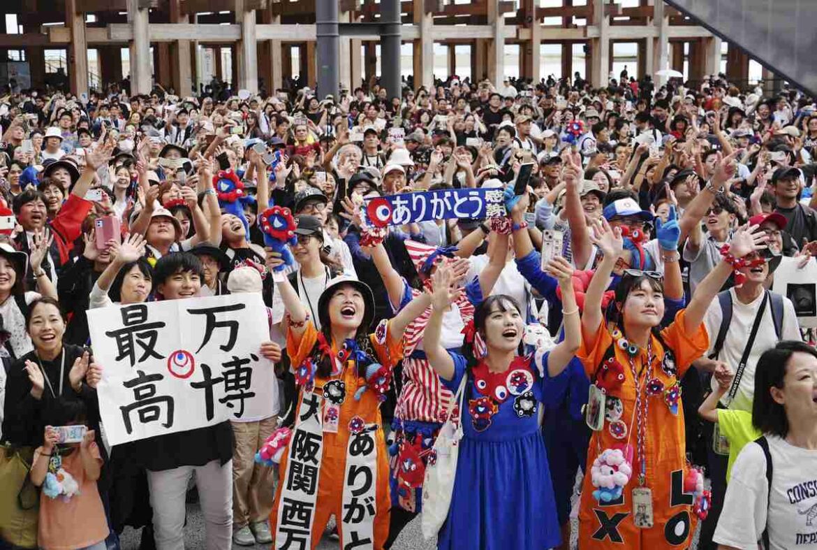 Osaka-Kansai Expo ends after drawing more than 25 million visitors over 184 days Osaka-Kansai Expo ends after drawing more than 25 million visitors over 184 days