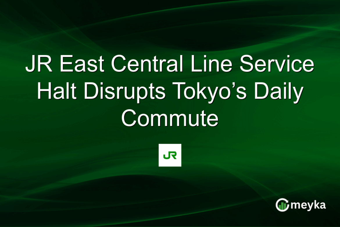 JR East Central Line Service Halt Disrupts Tokyo’s Daily Commute