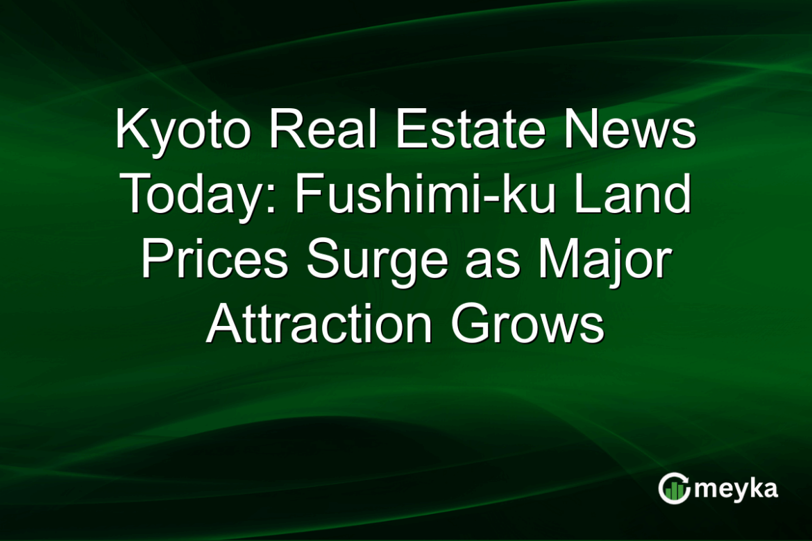 Kyoto Real Estate News Today: Fushimi-ku Land Prices Surge as Major Attraction Grows Kyoto Real Estate News Today: Fushimi-ku Land Prices Surge as Major Attraction Grows
