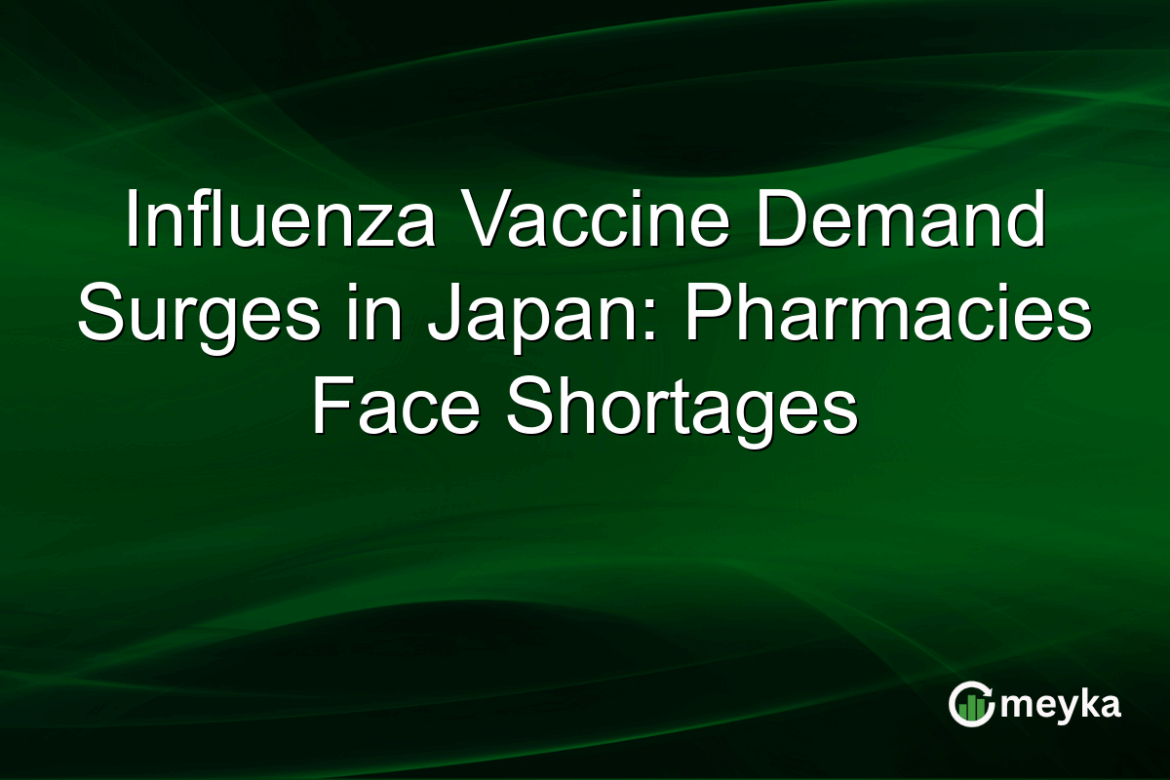 Influenza Vaccine Demand Surges in Japan: Pharmacies Face Shortages