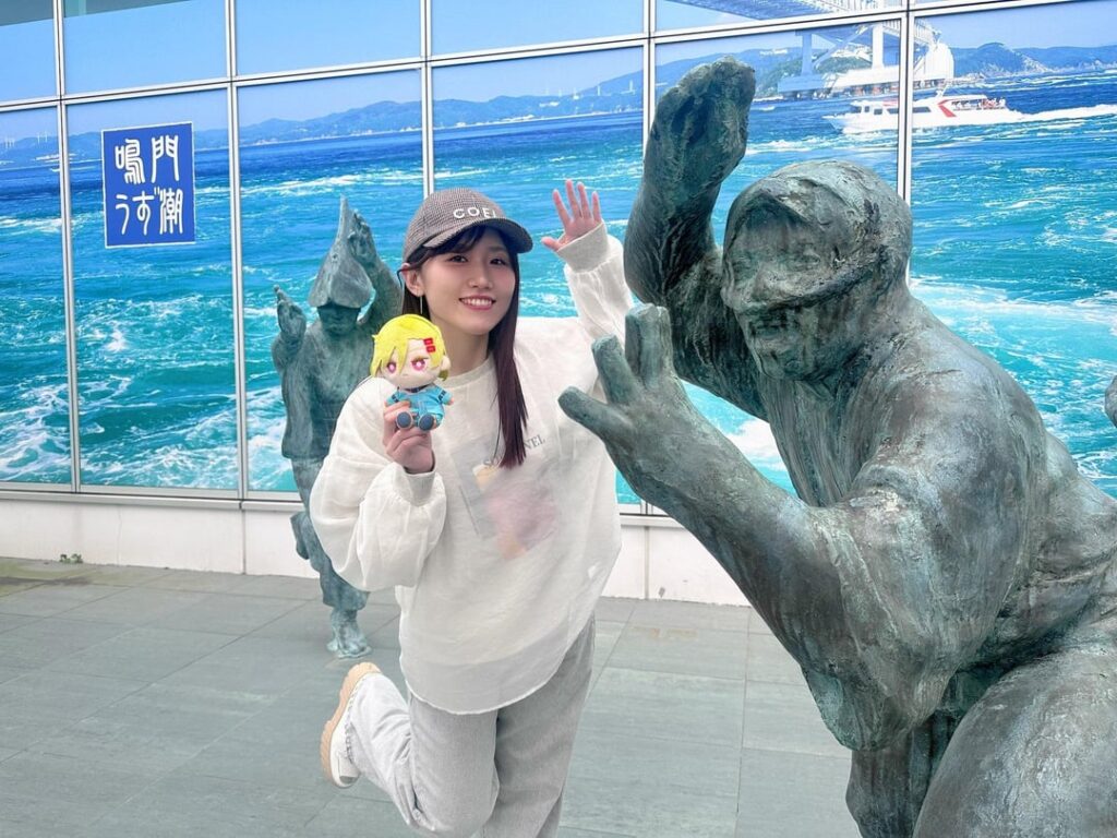 Ikumi Hasegawa at the Gnosia cast talk event