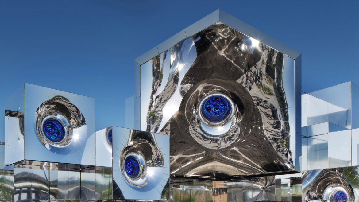 Osaka Expo pavilion by Noiz Architects features vibrating mirrored facade Noiz Architects Null2 Pavilion Expo 2025 Osaka