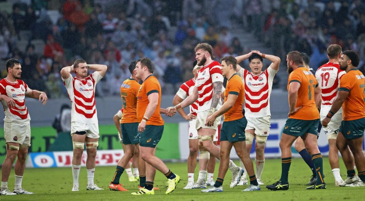 Wallabies hold on for scrappy 19-15 win against Japan in Tokyo Wallabies hold on for scrappy 19-15 win against Japan in Tokyo