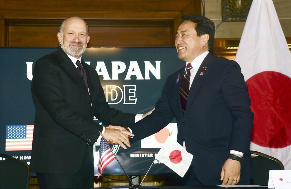 Japan, U.S. to deepen cooperation in shipbuilding, AI, next-gen tech Japan, U.S. to deepen cooperation in shipbuilding, AI, next-gen tech