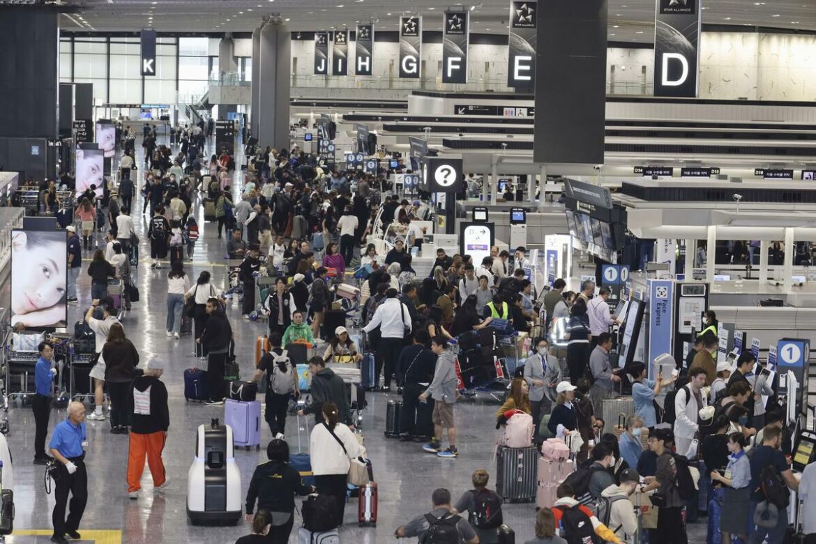 Japan’s Narita airport logs record 23.9 million foreign passengers Japan ruling party proposes higher departure tax for int'l travelers