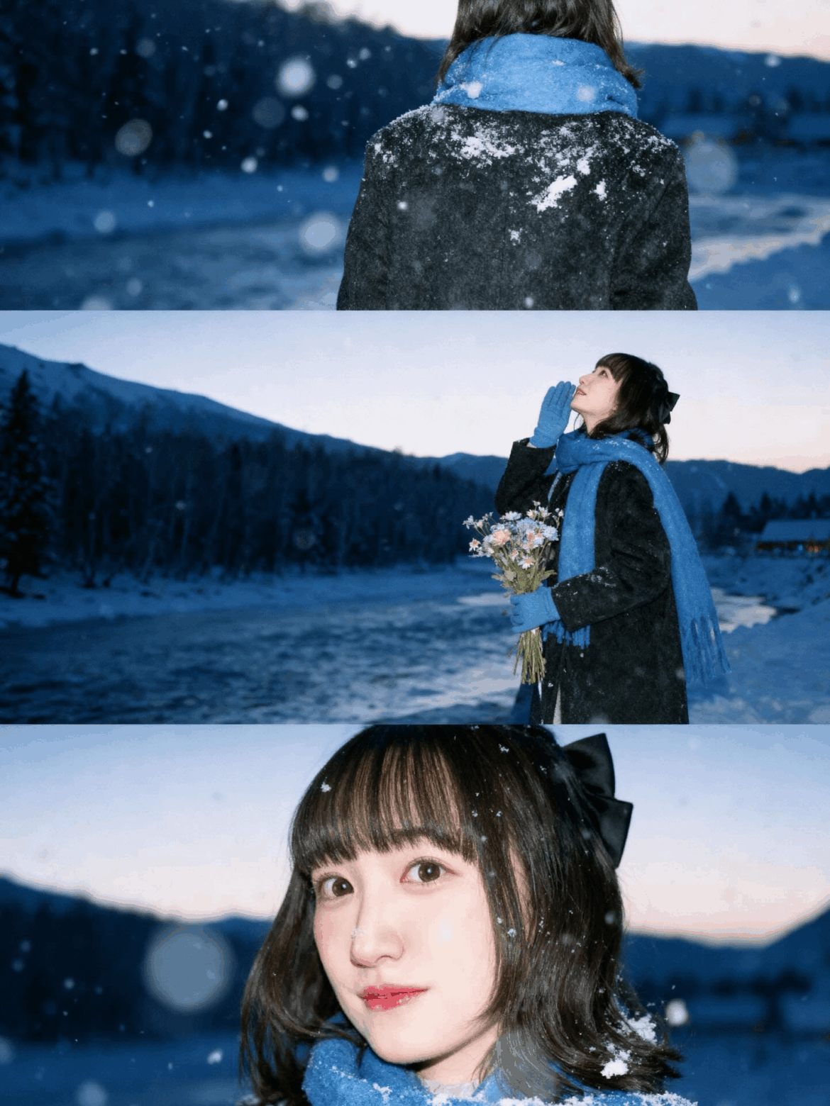 Takao Kanon: ☺️❄️⛄️〜🛷＼( 'ω')／