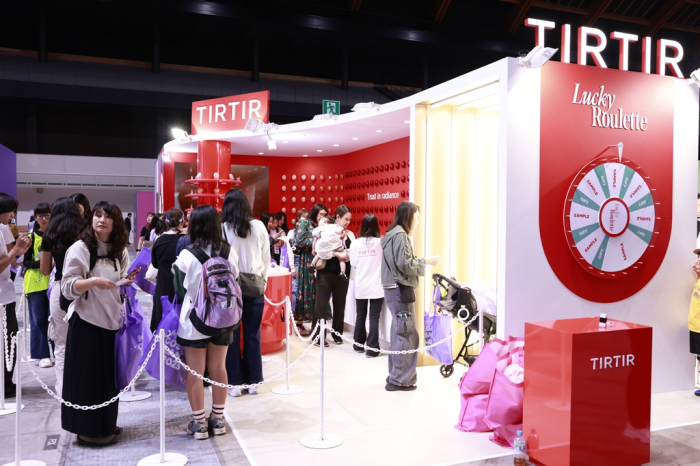 Tirtir's booth at Mega Cosme Land 2025