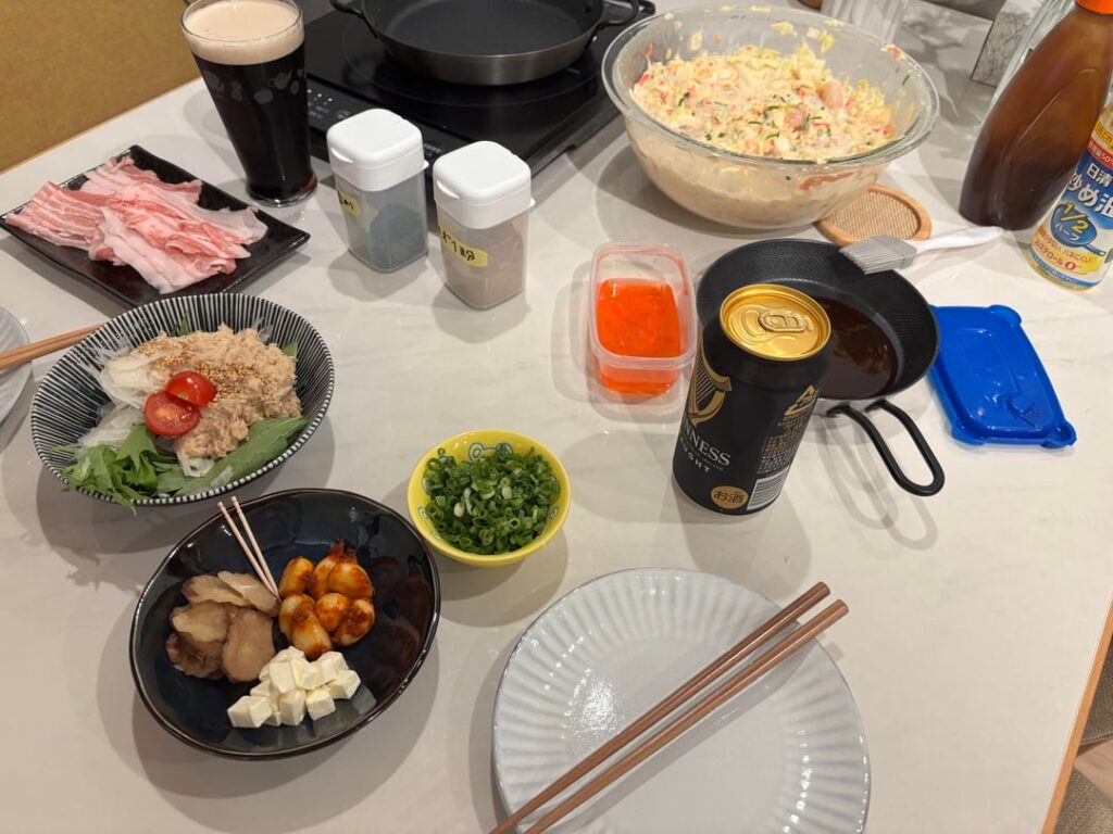 Made pork & seafood okonomiyaki