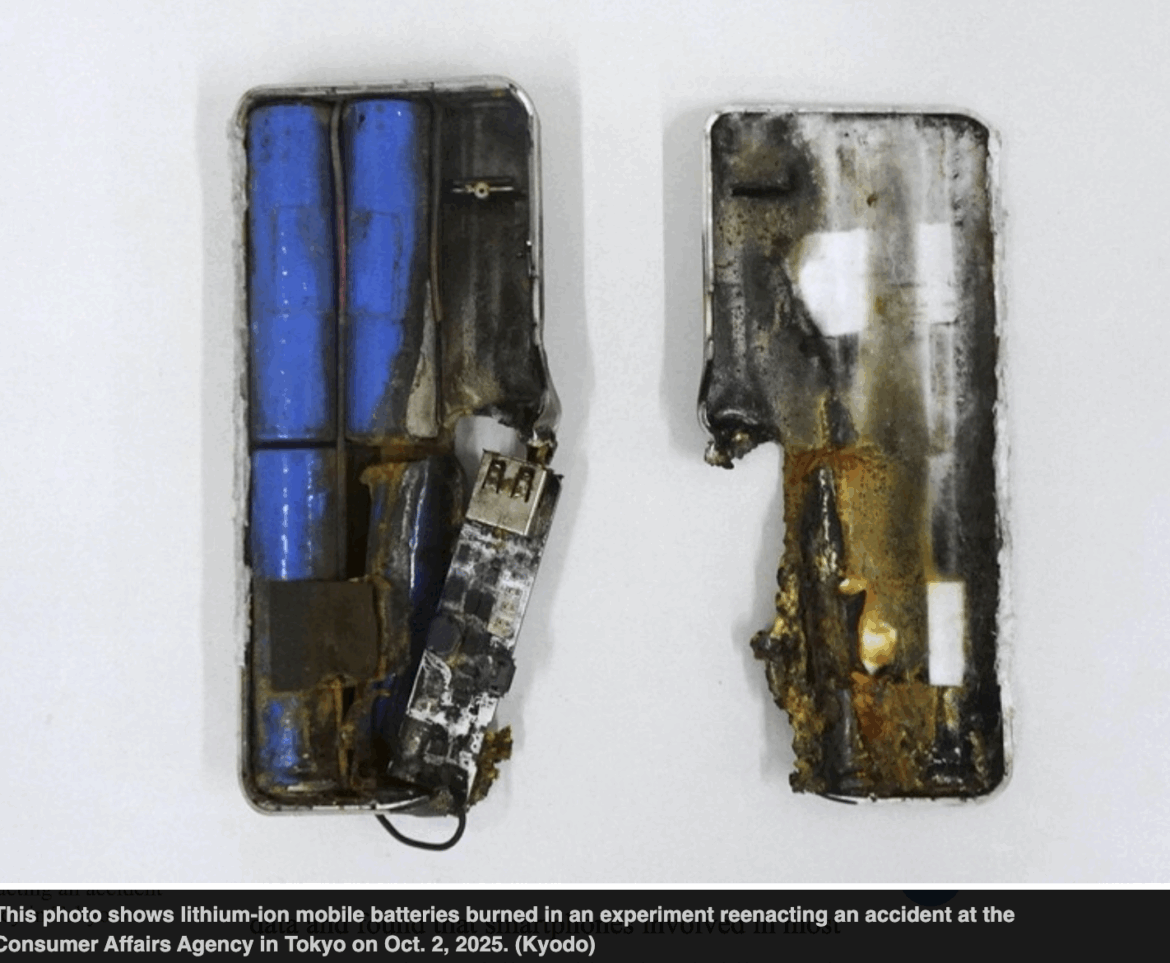 lithium-ion battery accidents
